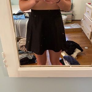 Tobi black mini skirt